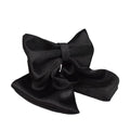 Dog collar and chest harness set with rope leash and decorative bow accessory in cloth fabric