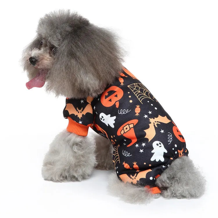 Dog Halloween Christmas festival dress up clothes in polyester, available in S M L XL and multiple styles