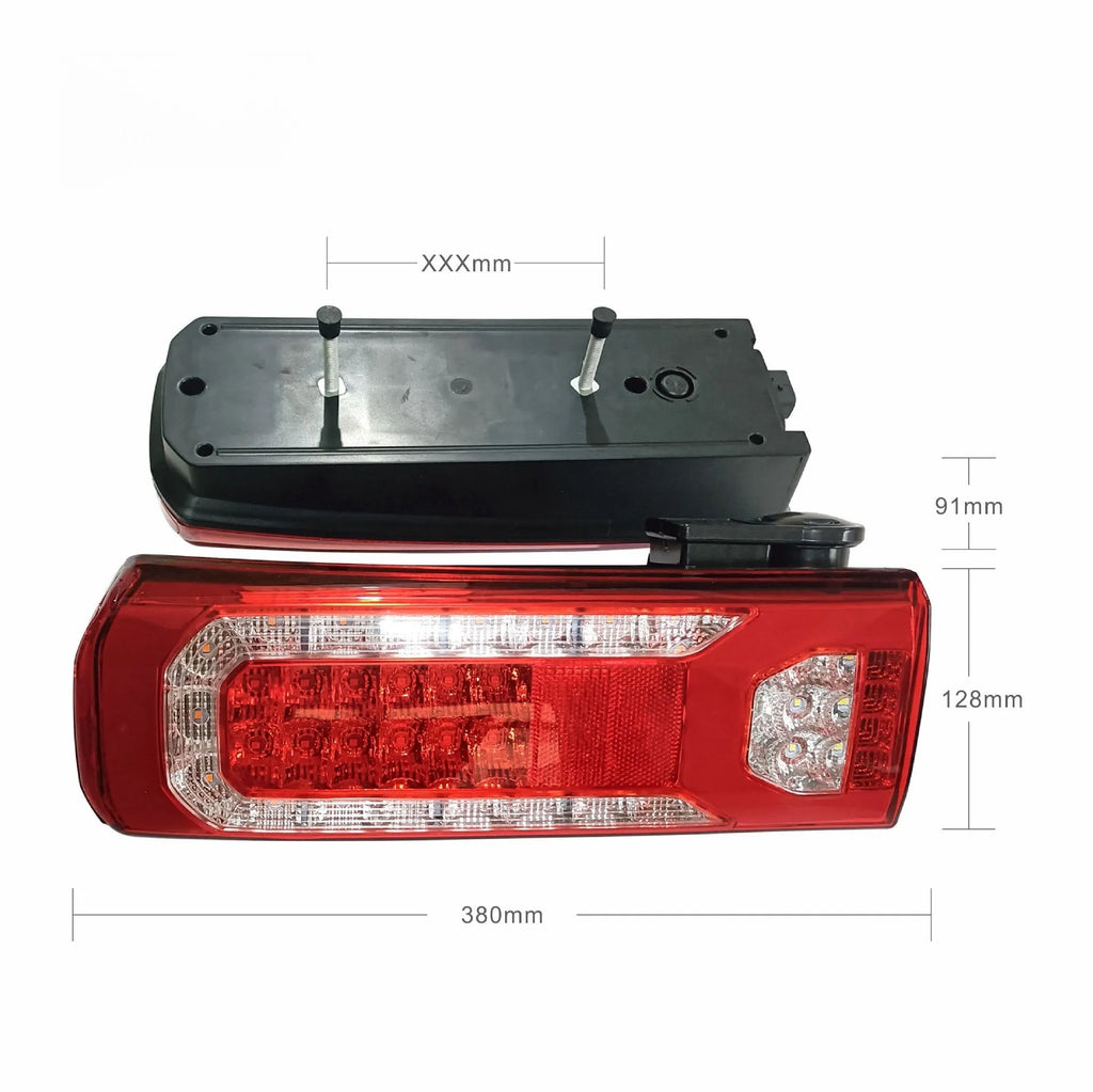 Mercedes-Benz MP4 MP5 heavy truck LED rear lamp assembly with 24V compatibility
