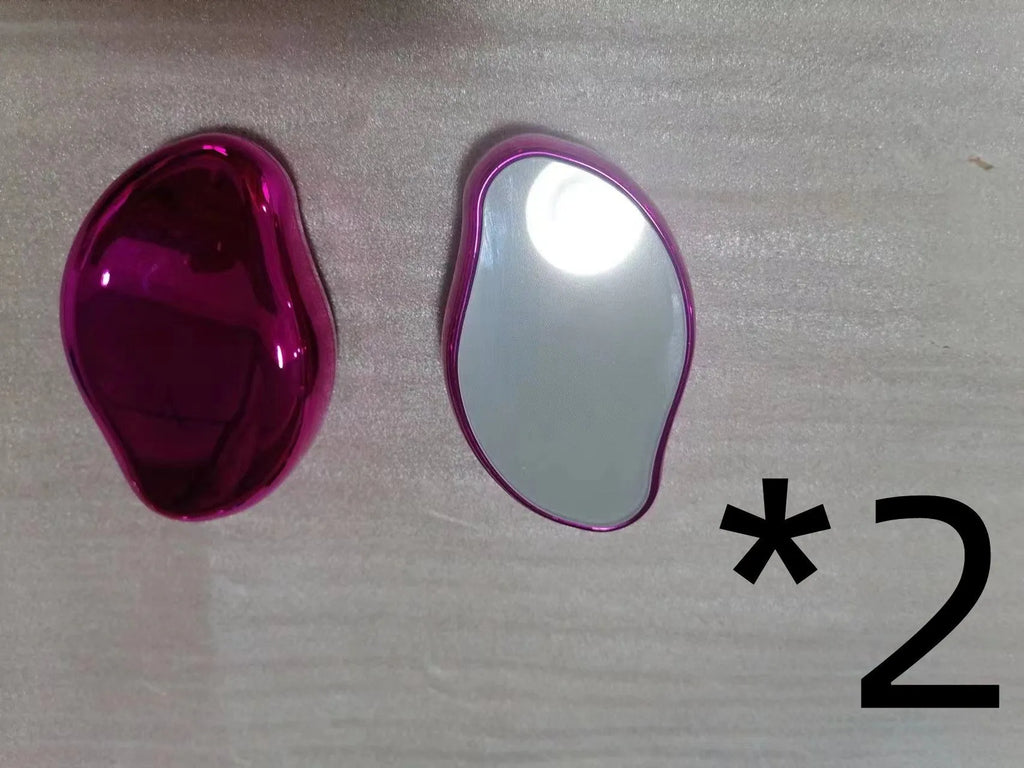 Manual glass epilator for hair removal and shaving in assorted colour options