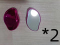 Manual glass epilator for hair removal and shaving in assorted colour options