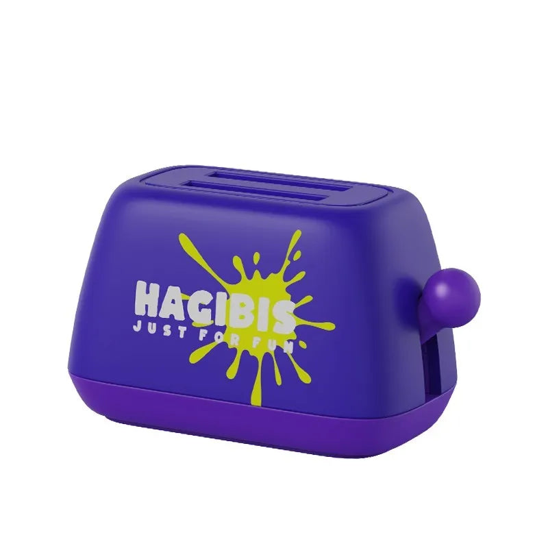 Green Switch game card storage box with a driver-style design on a table.