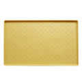 Nakabayashi Spot Pet Mat waterproof silicone square pet placemat, small 48x30cm, easy clean surface