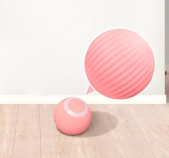 43mm automatic rolling ball cat toy with obstacle avoidance technology