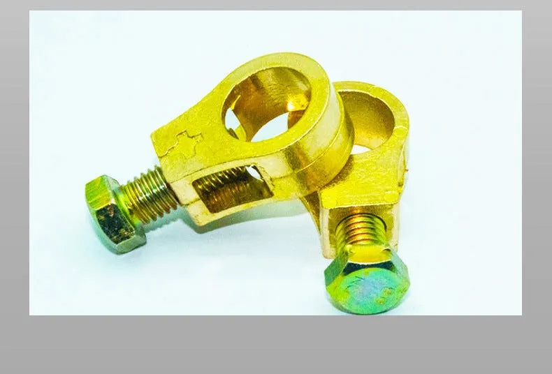 Pure copper car battery clamp with new patented design for secure terminal connections