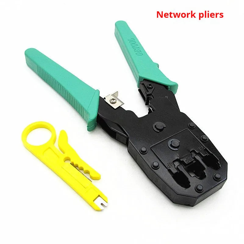 SZ-315 multifunctional network cable pliers with rubber handle measuring 160mm length for RJ45 and phone wire crimping