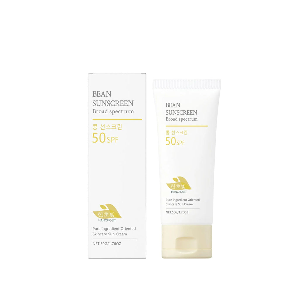 50g tube of Soymilk Protective Cream sunscreen with fermented botanical extracts for summer outdoor use.