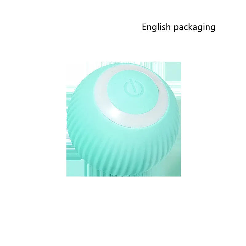 43mm automatic rolling ball cat toy with obstacle avoidance technology