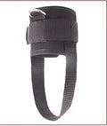 Cotton foot rope ankle strap with steel buckle for leg training in black, blue, and rose red