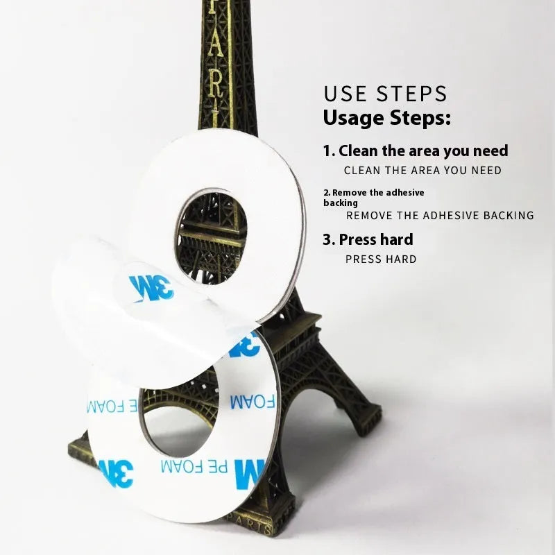 Black stainless steel self-adhesive house number measuring 7.5cm tall with waterproof outdoor performance