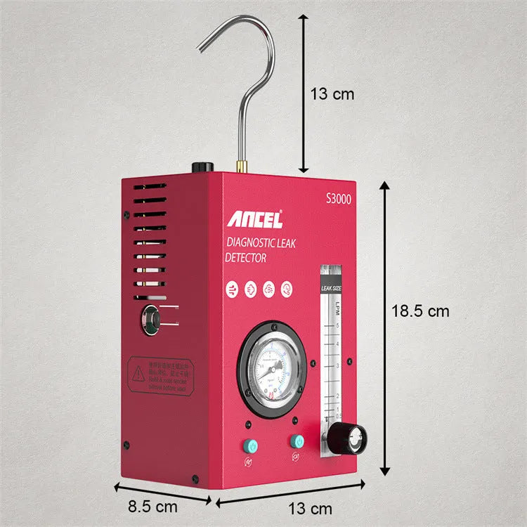 S3000 model car smoke detector vacuum leak diagnostic tool with 12V power supply