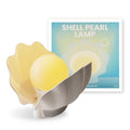 Shell Pearl silicone pat induction night light, 140 x 145 x 160 mm, modern simplicity disk lamp