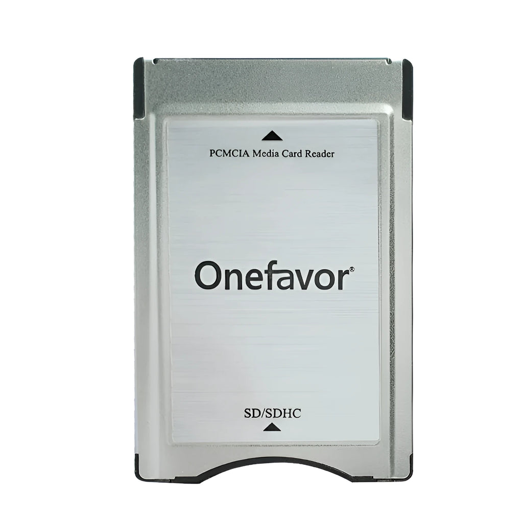 Stainless steel SD to PCMCIA adapter card with 32GB memory for Mercedes-Benz cars.
