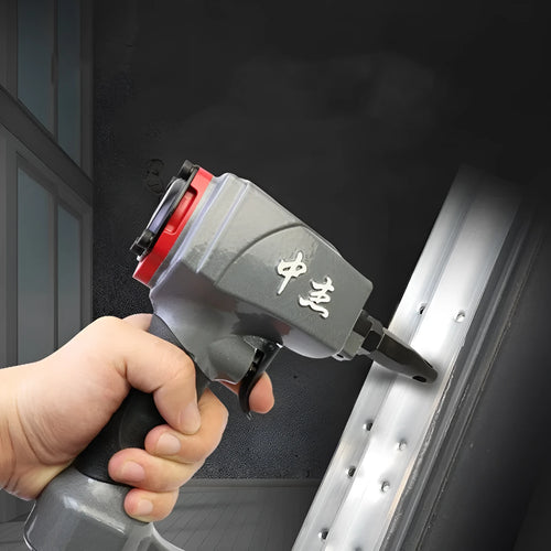 DK30 model air-powered nail gun for punching holes in metal sheets and fabrics
