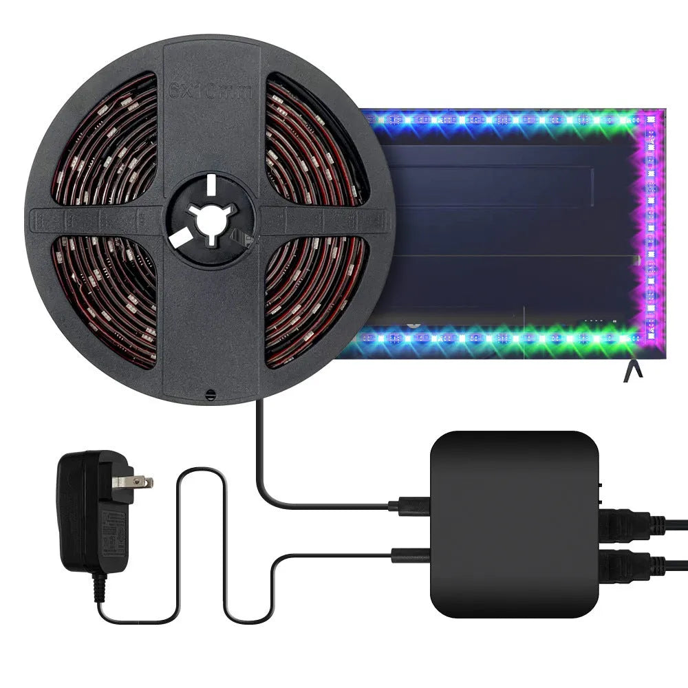 Graffiti Smart LED Light Strip for television background lighting with app control