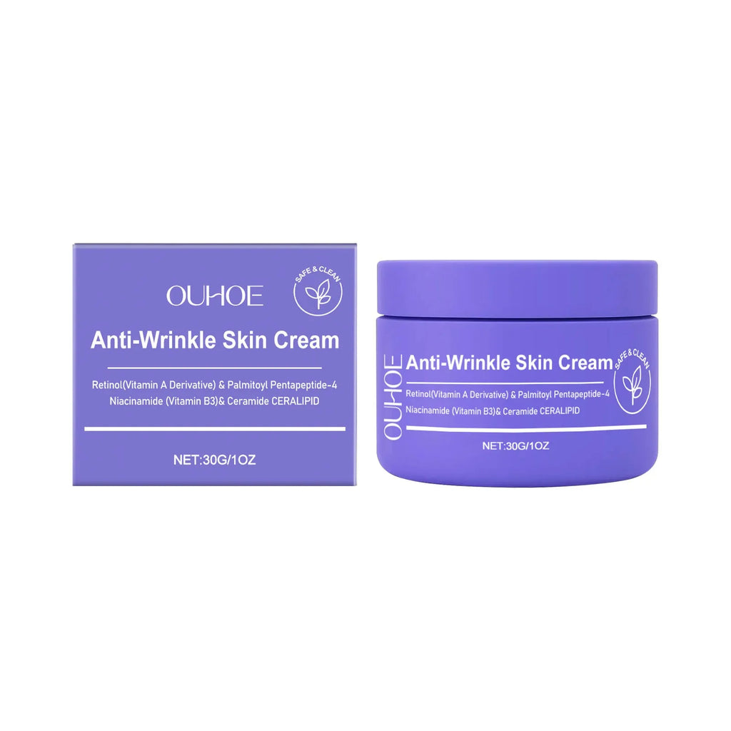 30g jar of daily neck cream with retinol and ceramides for anti-ageing skincare