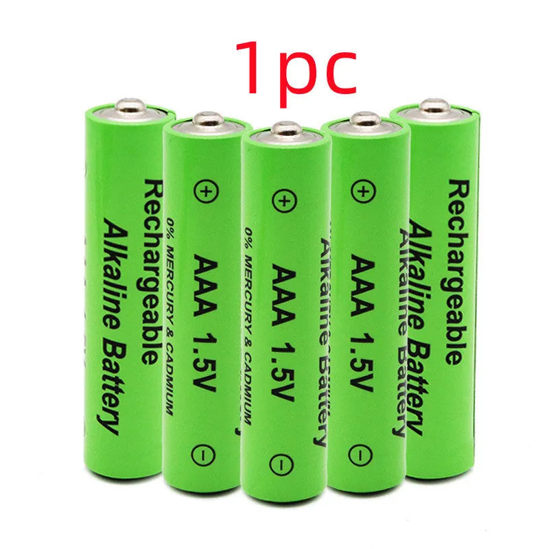 Industrial grade rechargeable alkaline AA battery with 3000mAh capacity