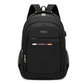 Men's large capacity Oxford cloth backpack, 33 x 47 x 17cm, red green blue, business travel rucksack