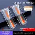 Tempered glass screen protector for iPhone 15, high definition, dustproof, anti-fingerprint