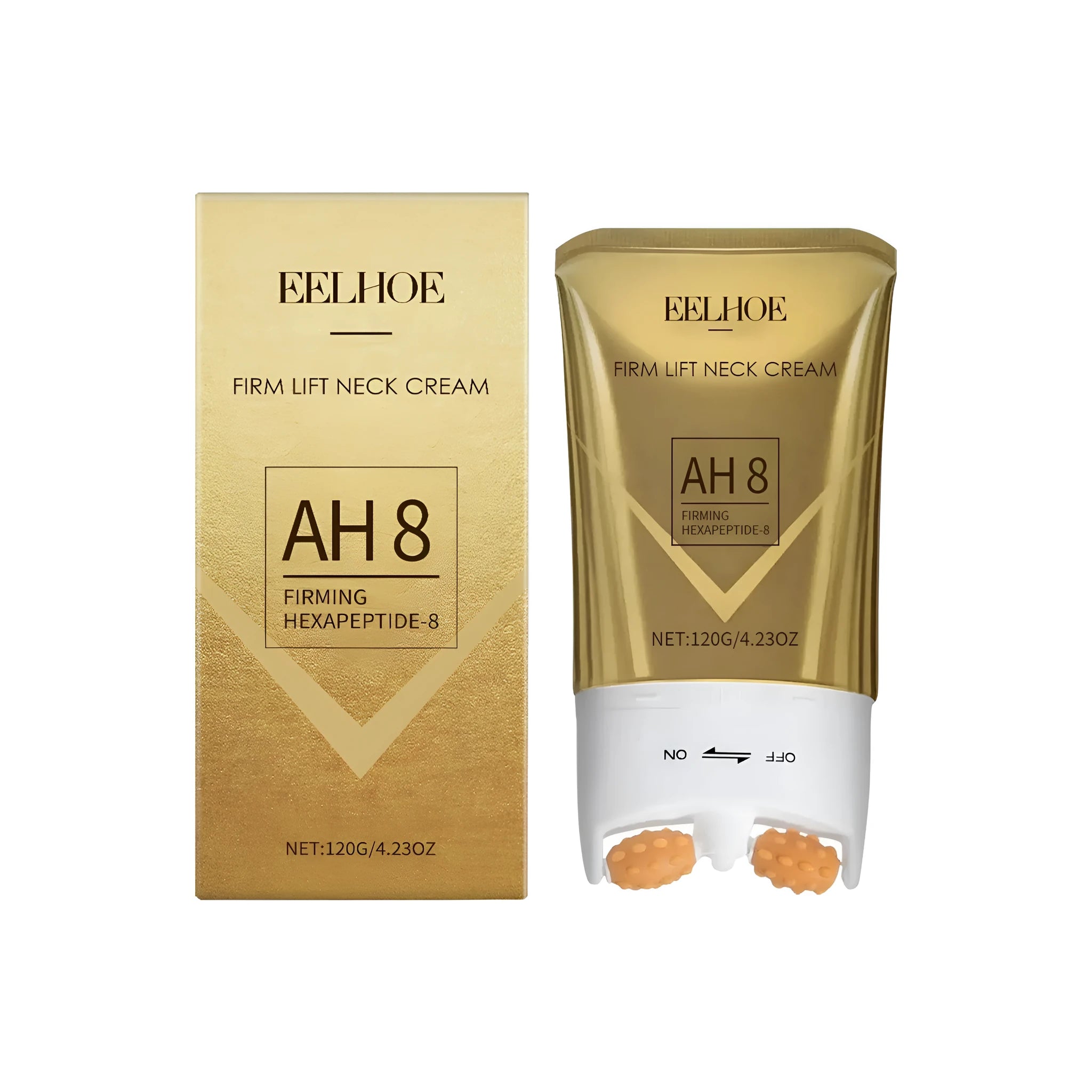 120g jar of Firm Lift Neck Cream for neck and décolletage skincare.