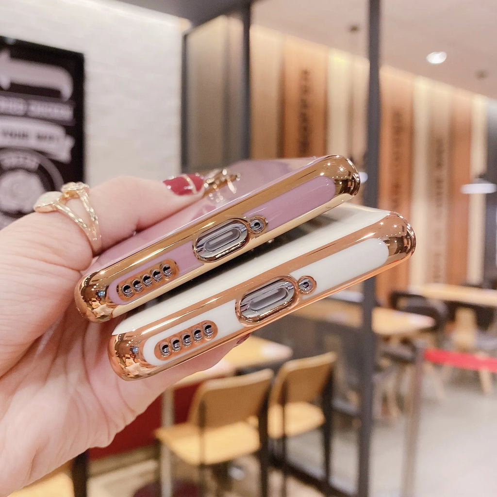 Huawei magnetic phone case with ring bracket in multiple colour options for P40Pro and similar models