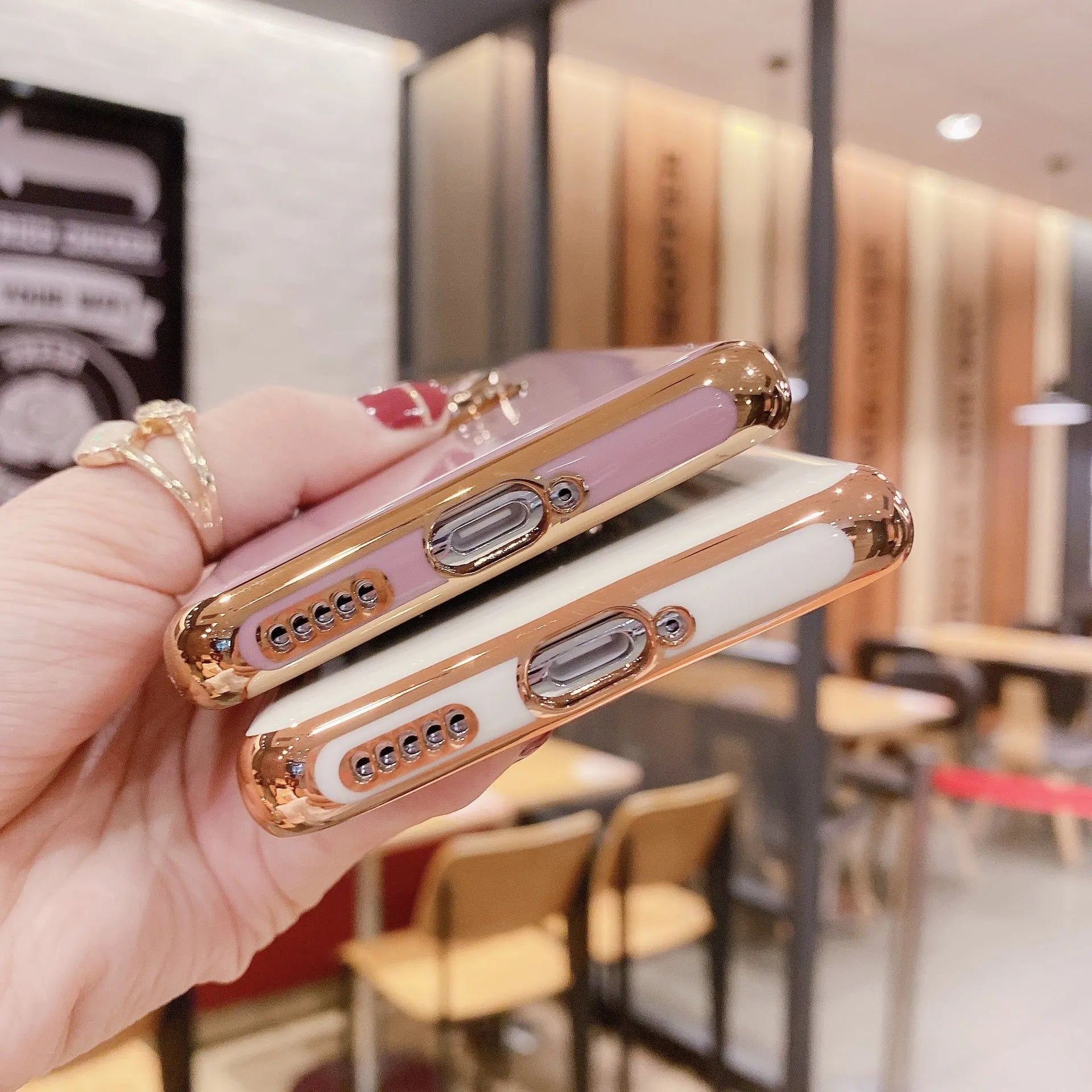 Huawei magnetic phone case with ring bracket in multiple colour options for P40Pro and similar models