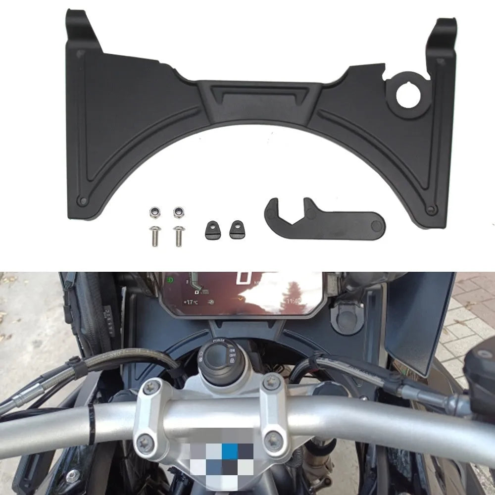 MO-CH003 matte black ABS cockpit fairing for BMW R1250GS and R1200GS adventure motorcycles