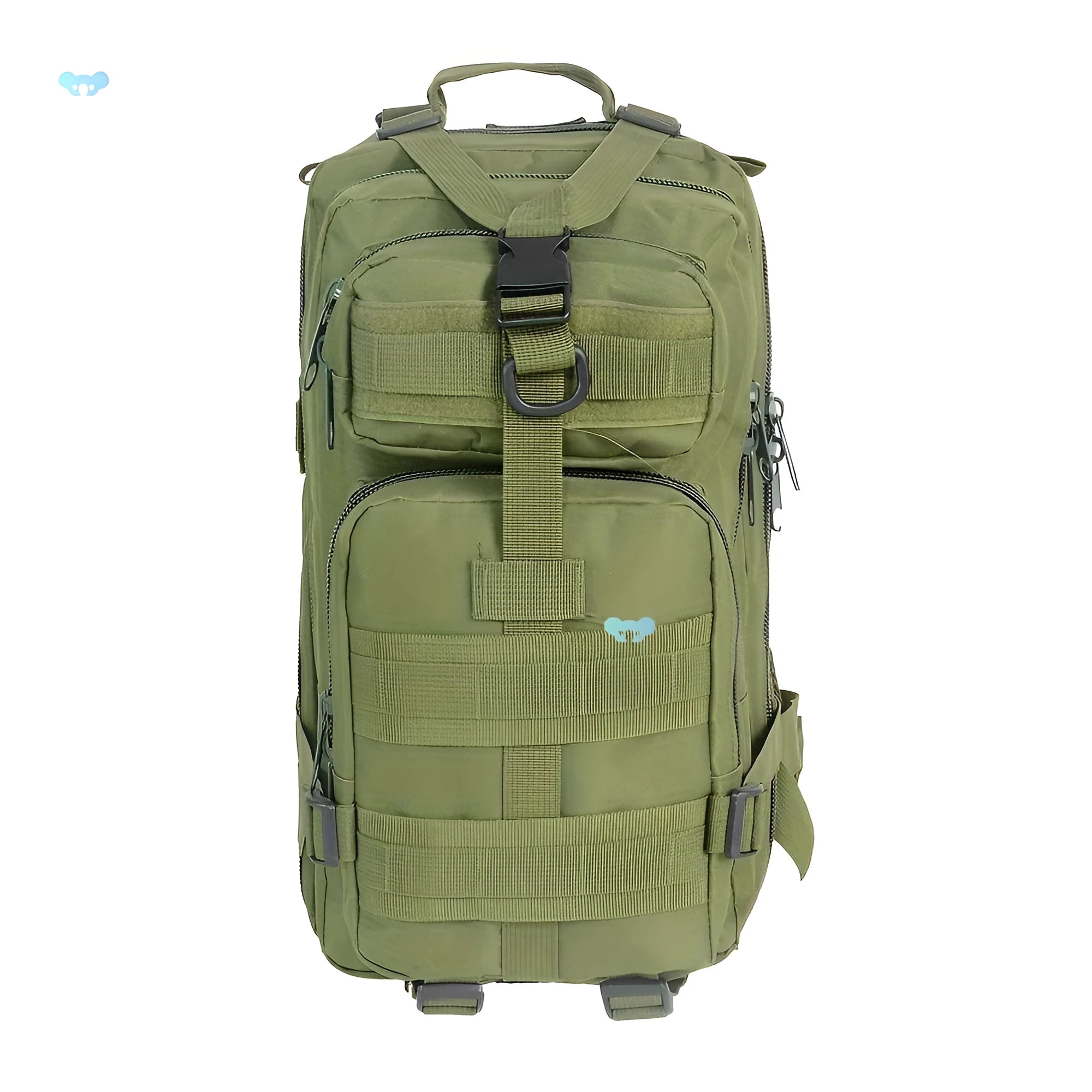 Double pull head camouflage outdoor backpack for men in PU material with multiple camo pattern options