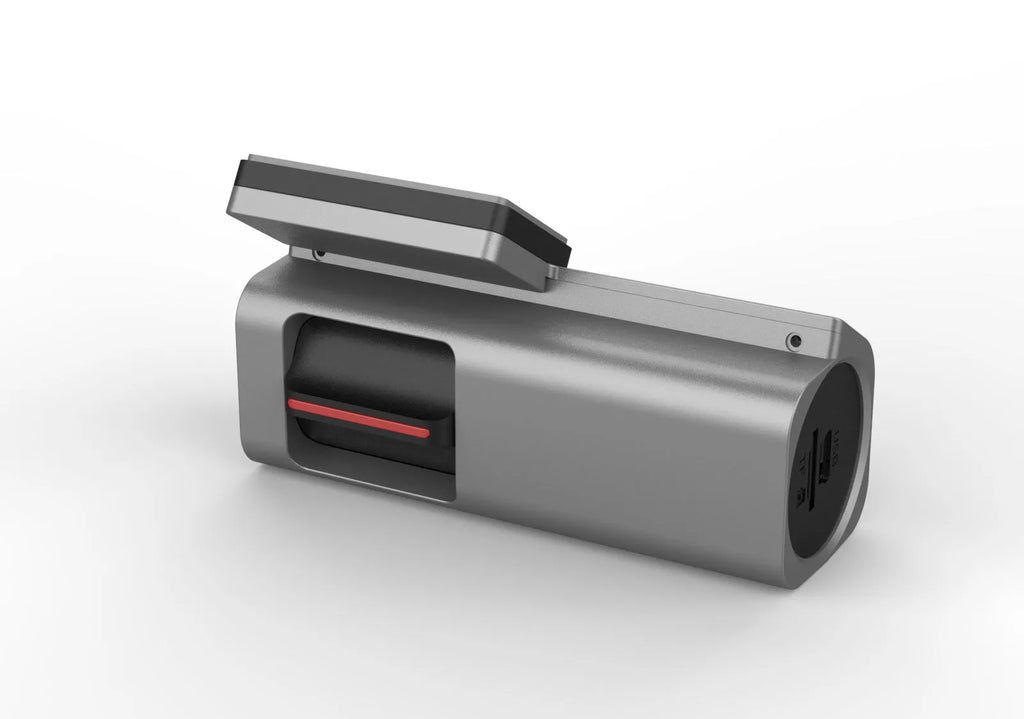 A380 hidden 4K wireless driving recorder with plastic housing and adhesive mount.