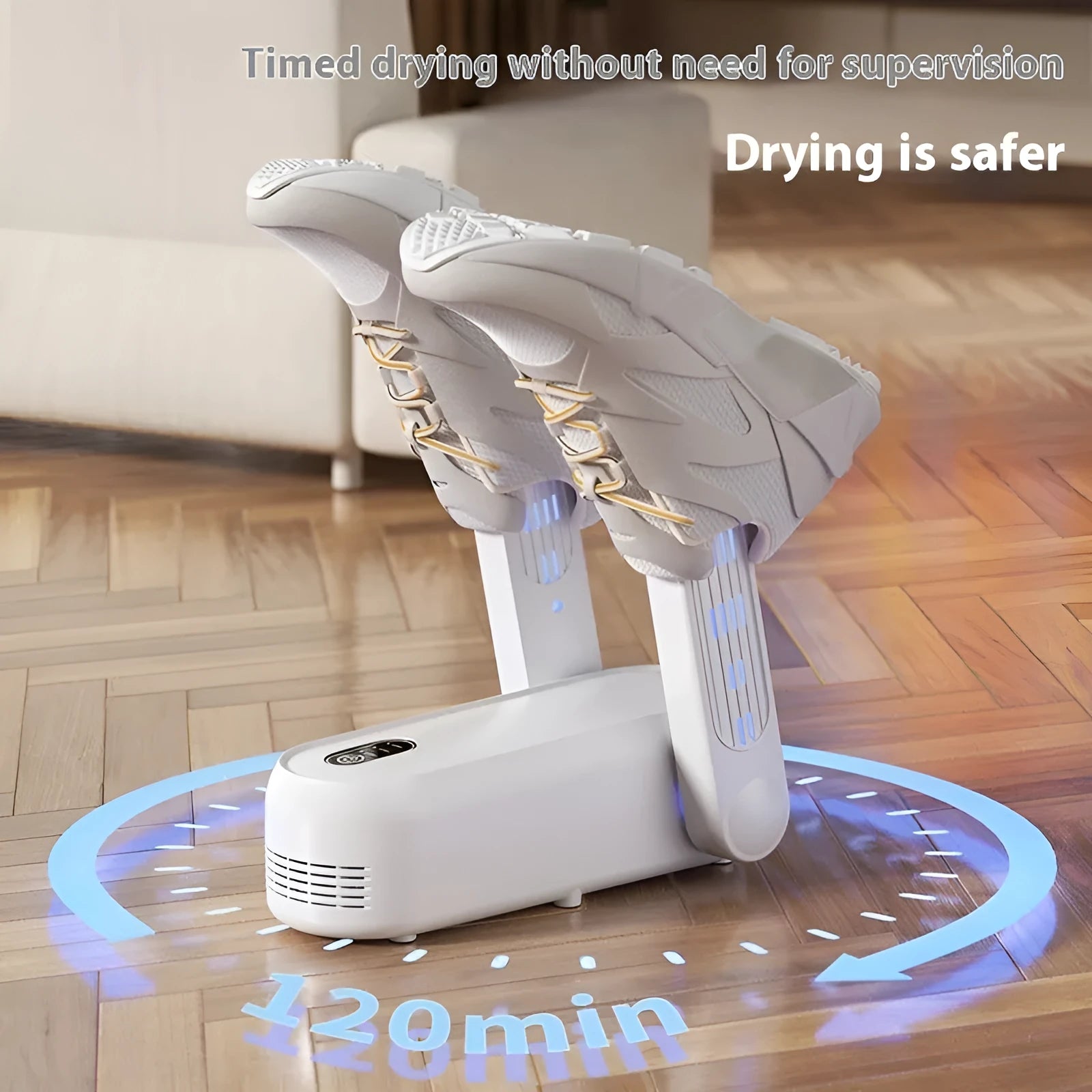 D4 black automatic shoe dryer with timer for waterproof warming and drying machinery