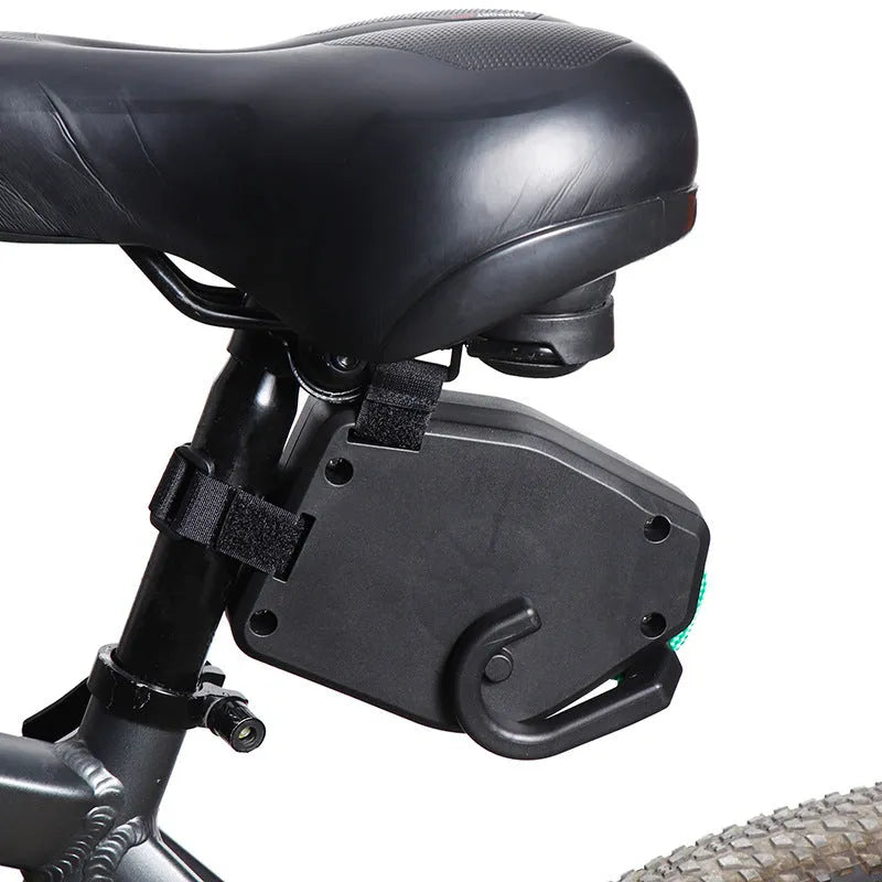 Black plastic/resin bicycle trailer rope for parent-child mountain bike trailer attachment