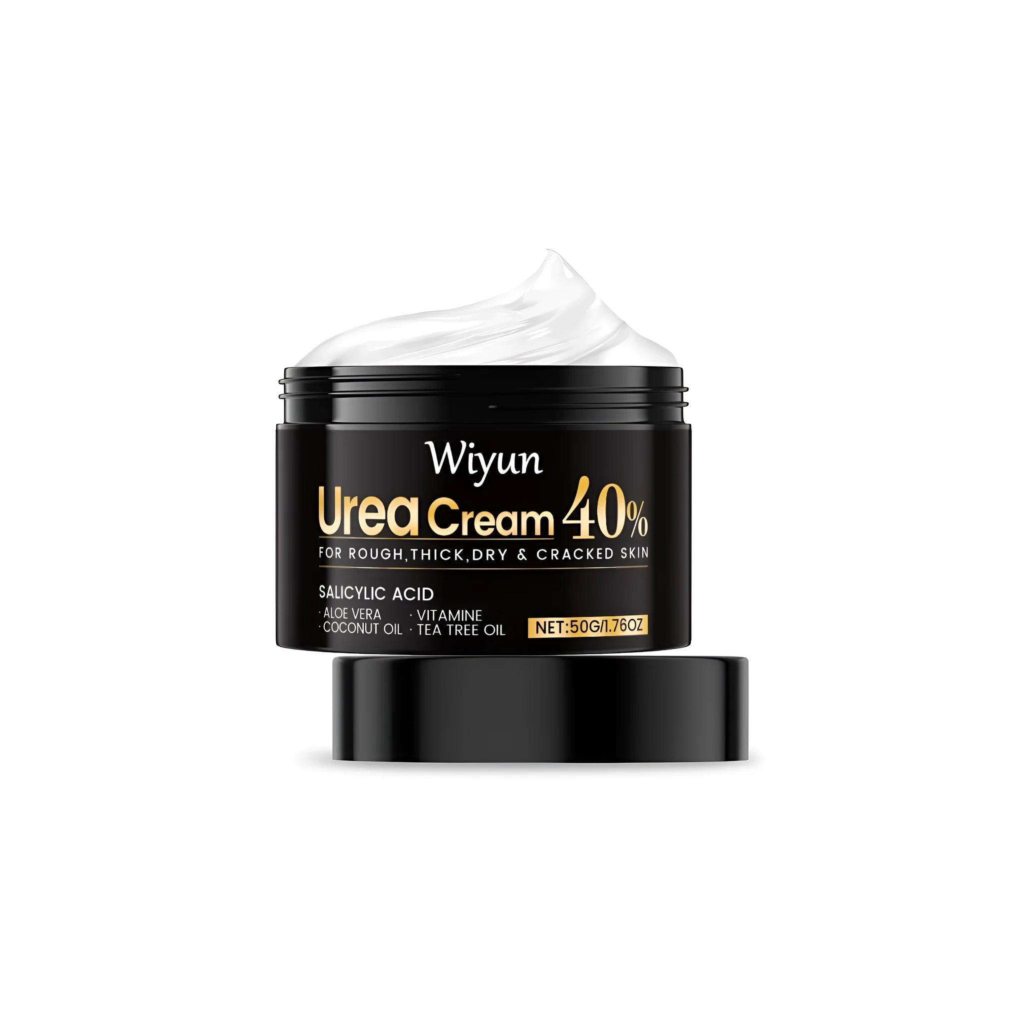 50g tube of urea and salicylic acid hand and foot cream for dry skin
