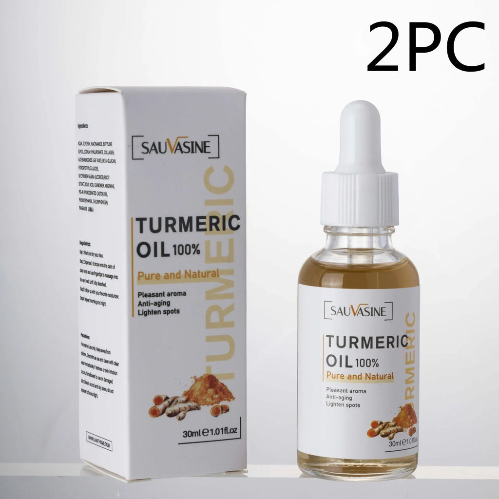 Facial cleansing turmeric cleanser set with 50g milk, 30ml butter and 30ml essence for moisturising skin