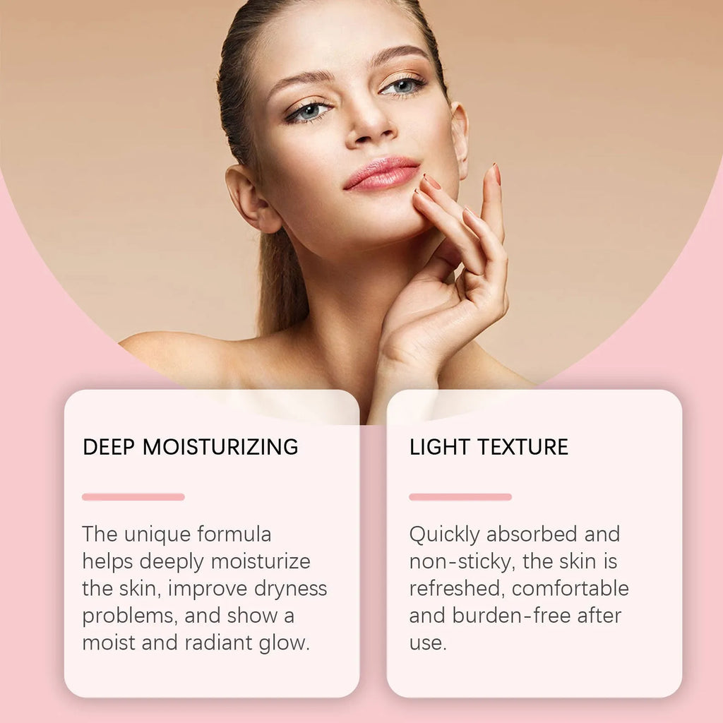 120ml Hyaluronic Acid Skin Moisturising Lotion bottle with cherry blossom extract
