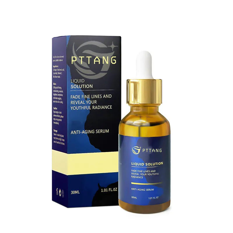 Glorious Facial Liquid moisturiser in 10.1x3.3x3.3cm packaging for home skincare