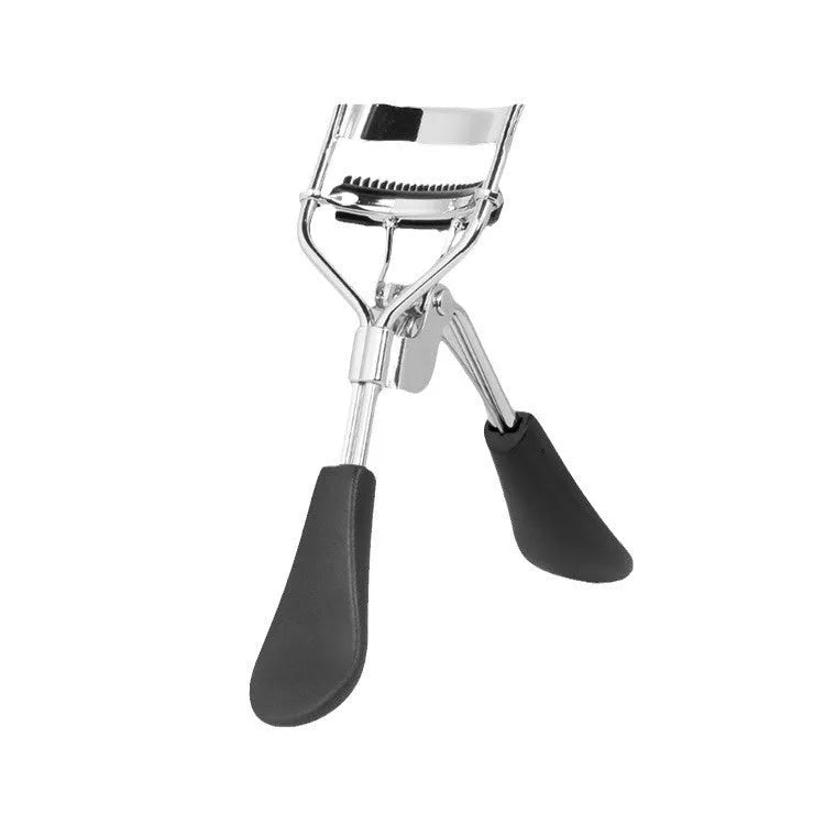 A4 carbon steel eyelash curler with comb attachment in selected colour