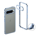 Aluminum alloy phone case for Google Pixel 9 with heat dissipation and separate lens case in four colour options