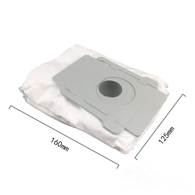 Robot vacuum accessory set for iRobot J7 and Combo J9: roller brush pair, filter screen, side brush.