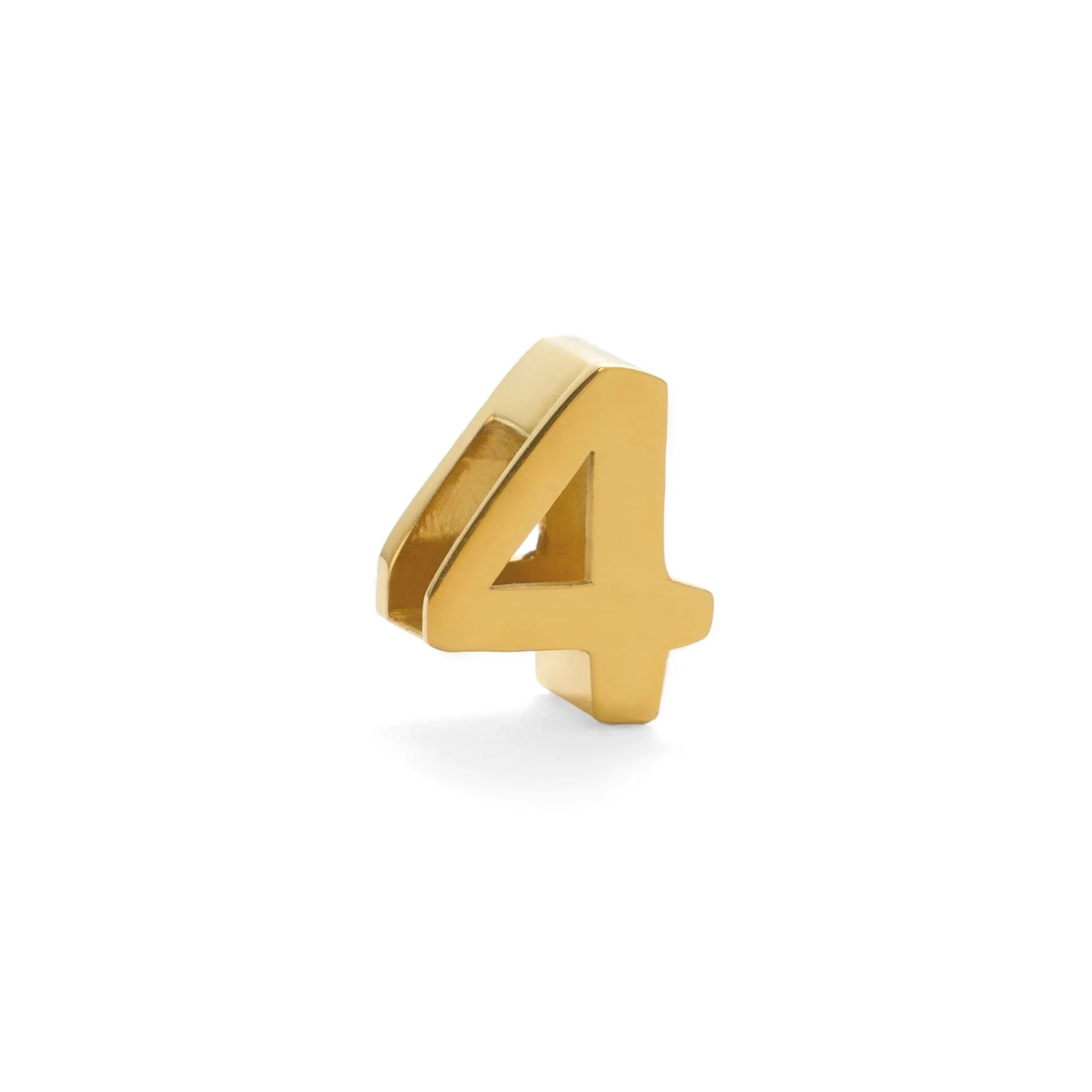Gold and silver titanium steel necklaces with letter, number, and heart charms on a 40.5cm chain.