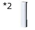 3D RGB voice-activated ambience lamp in black or white shell with USB cable