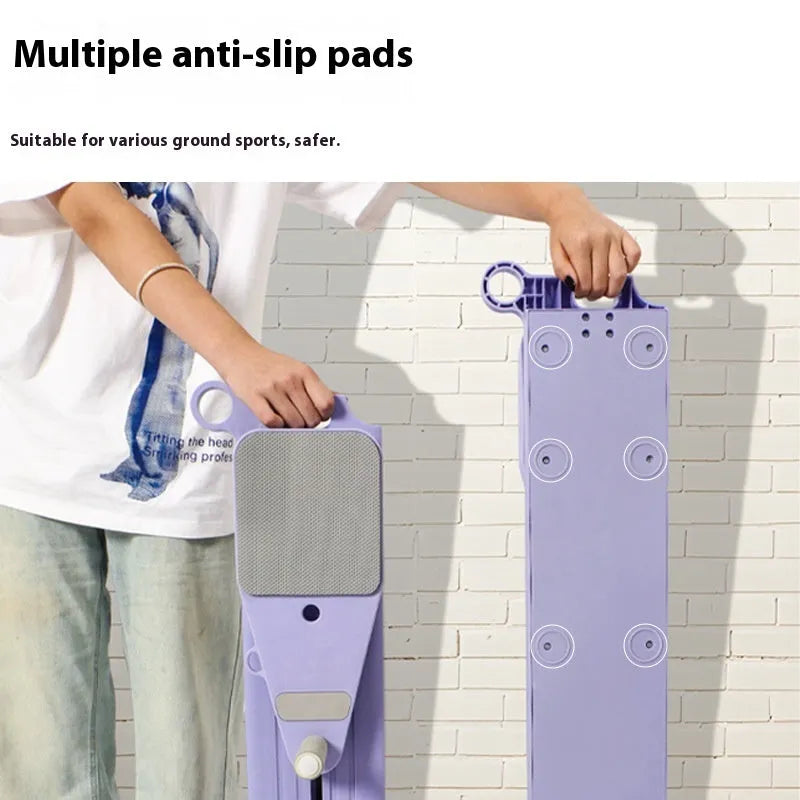 Split fitness board in Mysterious Black for home waist training workouts