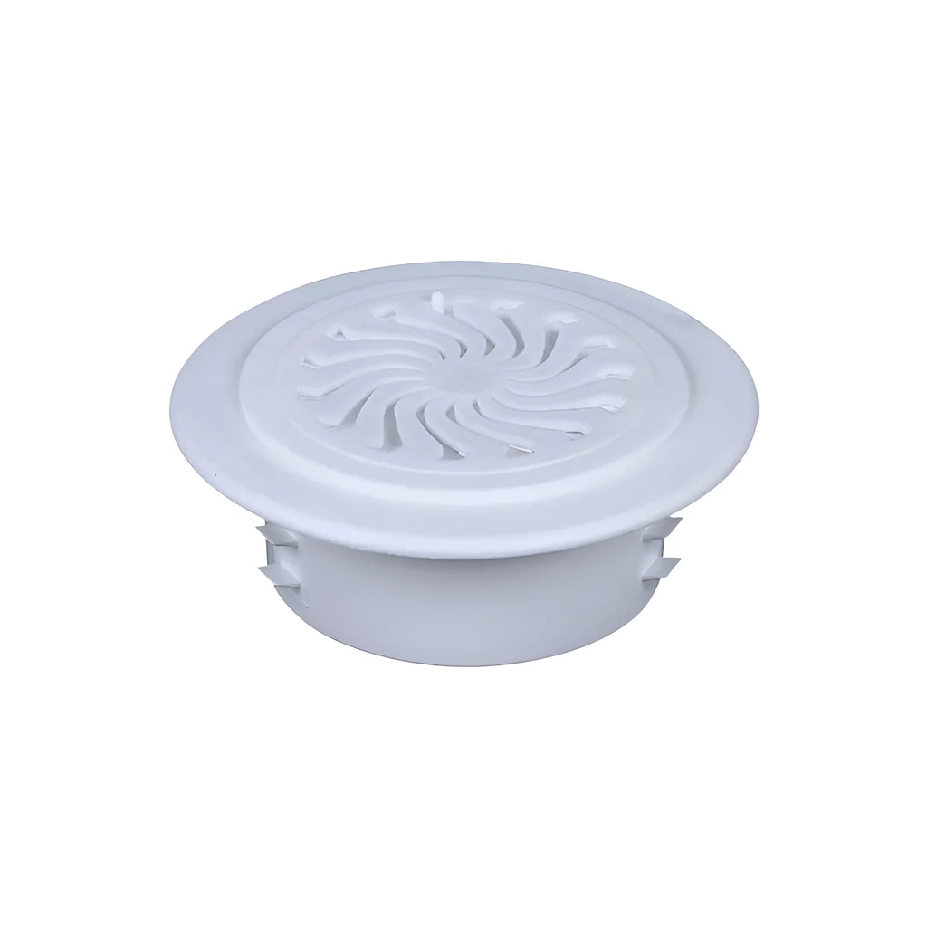 Plastic air conditioner hole sealing kit components including splits, plug caps, and tuyere panels