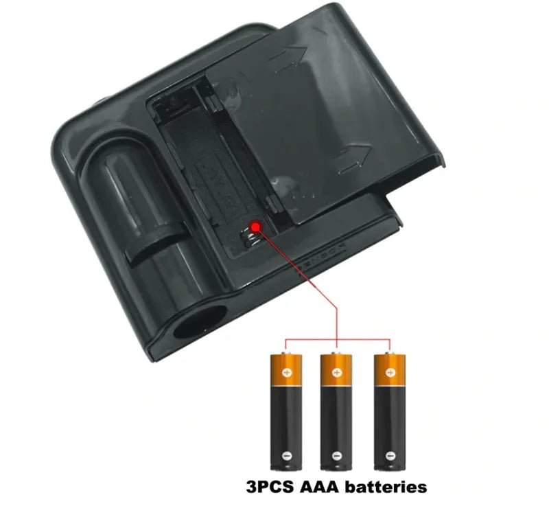 Black wireless car door projection welcome light, 2PCS, 6.5x6.3x1.5cm, LED logo display for left and right doors