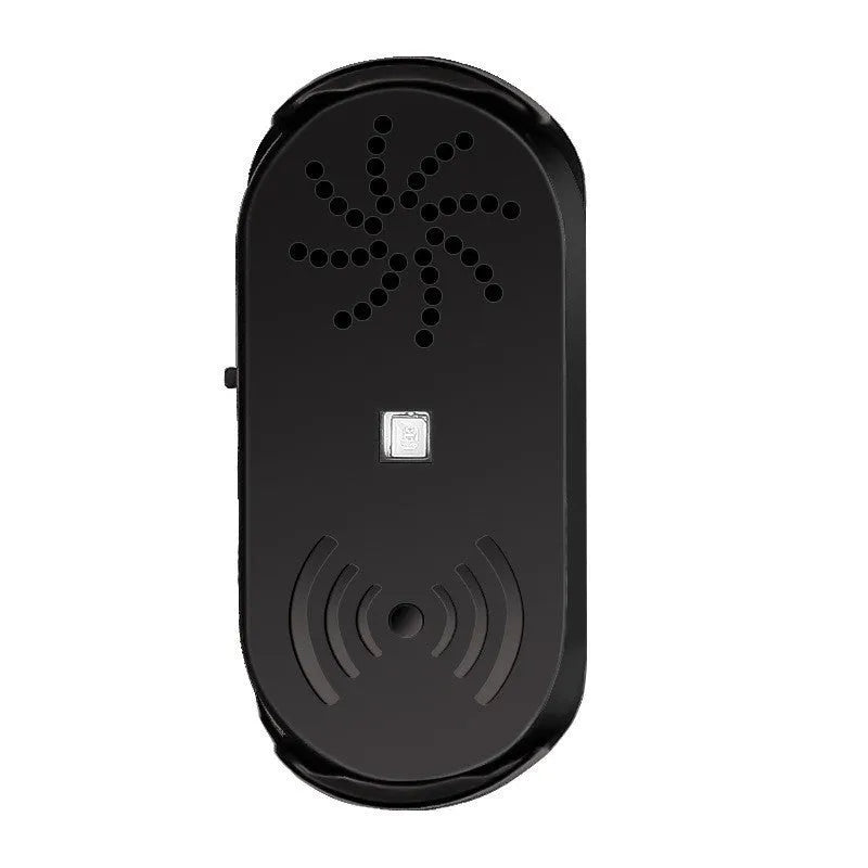 Black car door reminder alarm with infrared sensor for vehicle safety