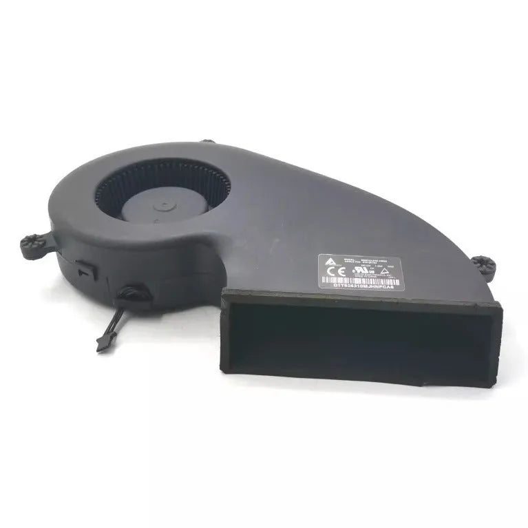 Third-party plastic cooling fan for 27-inch Apple iMac A1419 A211 model replacement.
