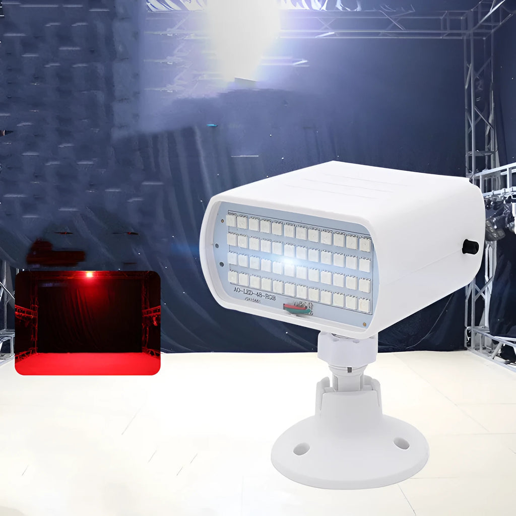 48 LED stage strobe light with compact design for venue lighting