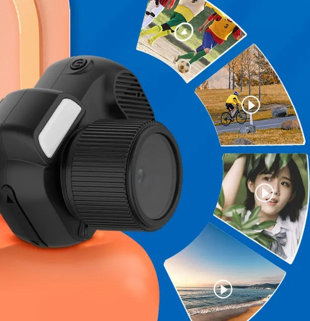 Black Y3000 HD outdoor sports camera showing compact body and 0.96-inch display screen.