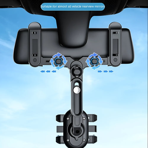ABS automobile rear view mirror bracket for 7th generation upgraded folding rod rearview mirrors