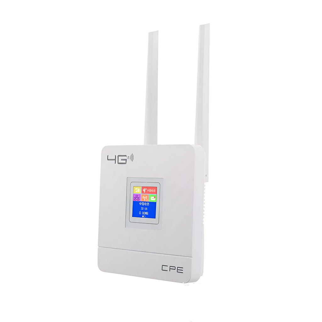 4G wireless router with EU plug, 150Mbps, VPN and firewall support for business travel