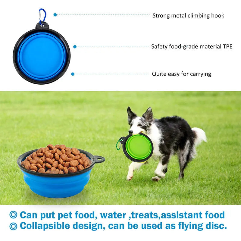 Purple dog training treat pouch with belt clip and waterproof Oxford fabric, 16.5x14x8cm.